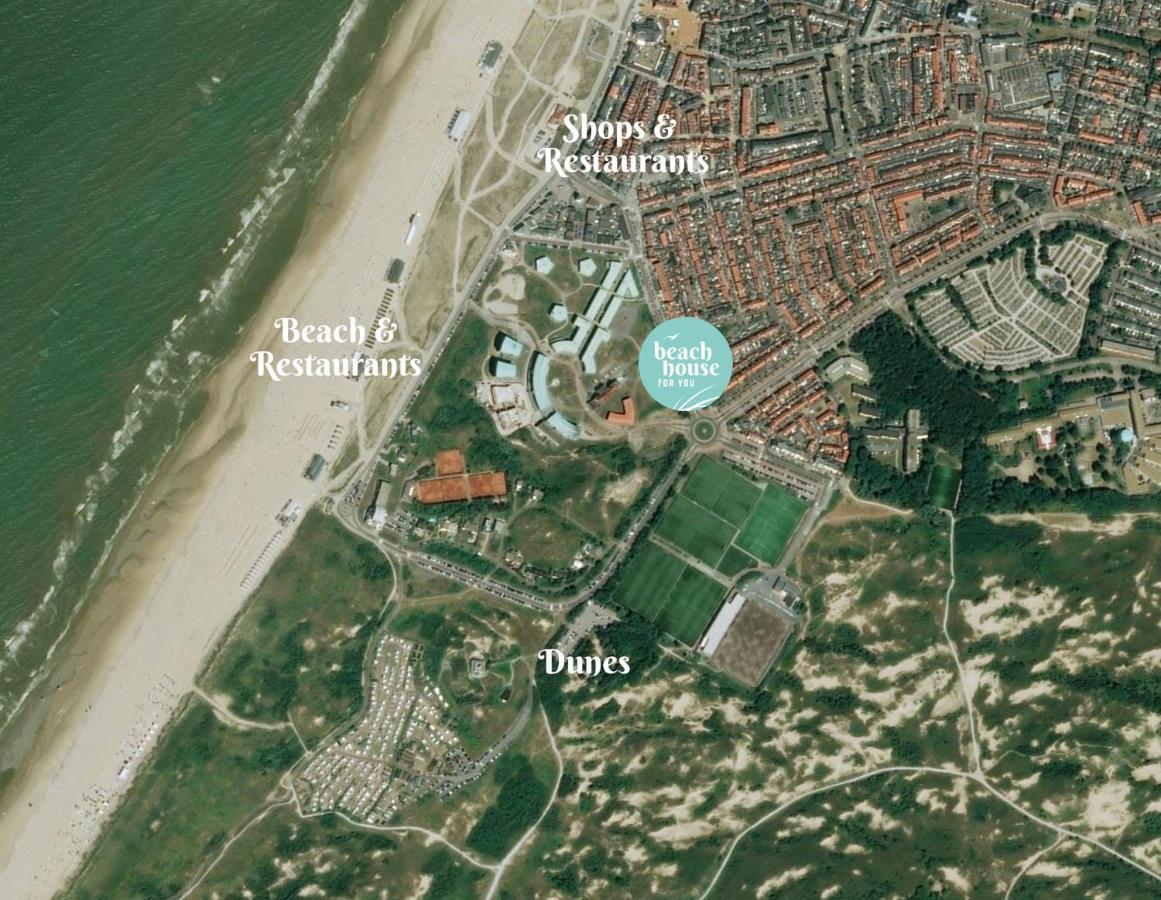 Beach House For You - Luxe Verblijf, 5 Min Van Het Strand Катвейк-ан-Зе Экстерьер фото